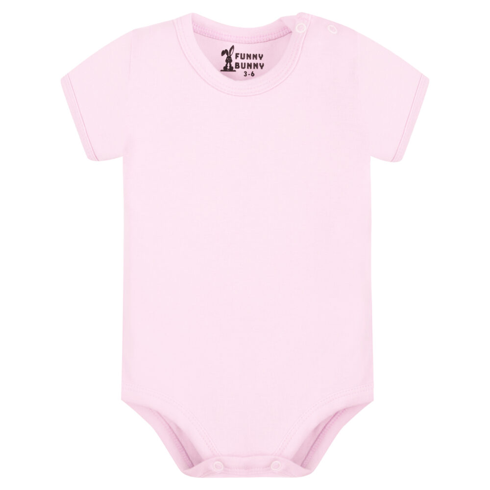 بدي بيبي نص كم ألوان<span> - </span>0-3m, بينك